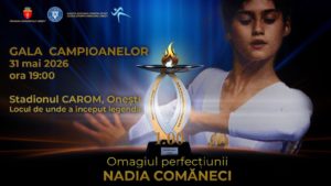 #AnulNadia Nadia Comăneci revine acasă, la Oneşti, la 50 de ani de la Jocurile Olimpice de la Montreal