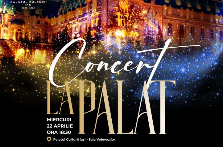 Concert la Palat susținut de Corul de Copii al Operei Iași