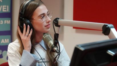 Aurora Șarig, reporter Incubator în „Bună dimineața”, cu Adina Șuhan