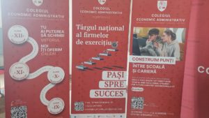 (AUDIO) Târgul Național al Firmelor de Exercițiu „Pași spre succes”, organizat la UAIC Iași