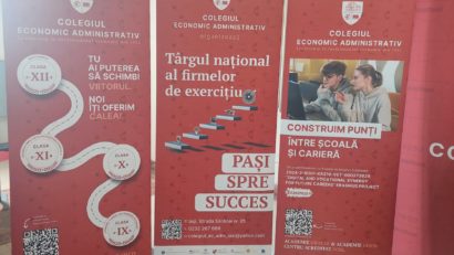 (AUDIO) Târgul Național al Firmelor de Exercițiu „Pași spre succes”, organizat la UAIC Iași