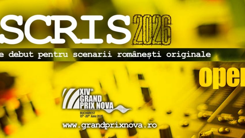 Grand Prix Nova 2026: deSCRIS, ediţia a II-a – concurs de debut pentru scenarii audio originale