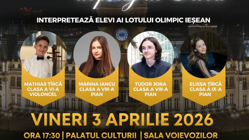 Complexul Muzeal Național „Moldova” Iași: Armonii sonore în prag de Florii la Palatul Culturii