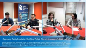 #StareaEducației – Campania Radio România #StaiSigurPeNet: Riscuri și responsabilitate online