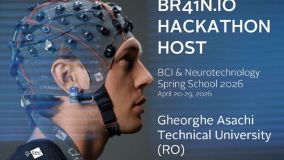 TUIASI, prezentă la BR41N.IO Global Hackathon 2026 cu un proiect inovator de control neuronal al unui scaun cu rotile