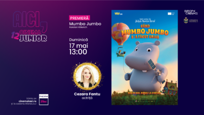 „Aici, Cinema Junior” – episodul #12. Proiectul de educație cinematografică pentru micii cinefili împlinește un an