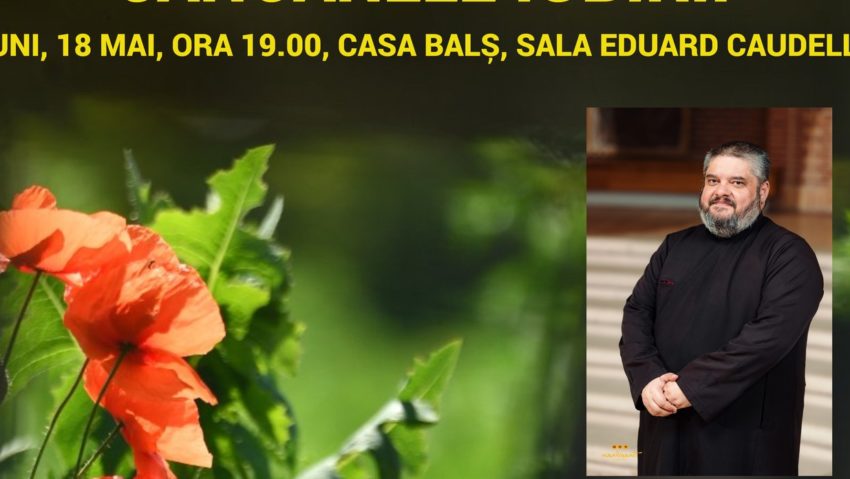 Casa Balș Iași: Recital de muzică și poezie. Audiții semnate de Preotul Vasile- Ovidiu Ungureanu