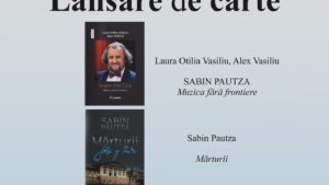 Două volume dedicate lui Sabin Păutza, lansate la Universitatea Națională de Arte „George Enescu”