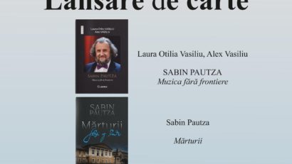 Două volume dedicate lui Sabin Păutza, lansate la Universitatea Națională de Arte „George Enescu”