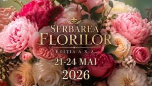 Primăvara înflorește din nou în inima Vasluiului! SERBAREA FLORILOR revine anul acesta într-o ediție aniversară