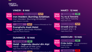 Programul proiecțiilor de la Cinema Ateneu Iași pentru perioada 8-13 mai 2026
