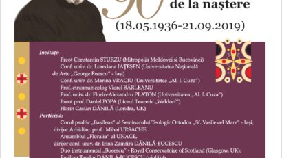 Portret omagial preot conf. univ. dr. Florin Bucescu – 90 de ani de la naștere