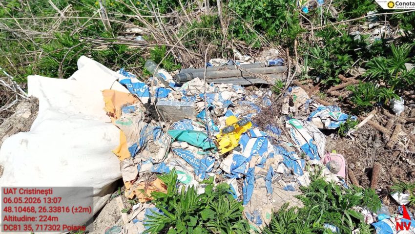 (FOTO) Garda de Mediu continuă verificările privind salubrizarea localităților din județul Botoșani