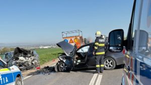 Trafic blocat pe DN2 Suceava–Siret, în zona Grănicești, după un accident rutier