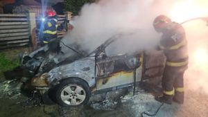 Vrancea: Doi tineri au murit carbonizaţi şi alţi doi au fost răniţi într-un accident produs la Vârteşcoiu