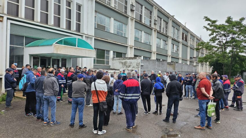 (AUDIO) Protest spontan la Termo-Service Iași