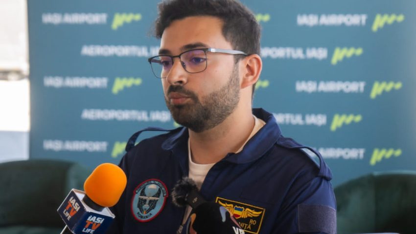 (AUDIO) Show aviatic la Aeroclubul „Alexandru Matei” din Iași