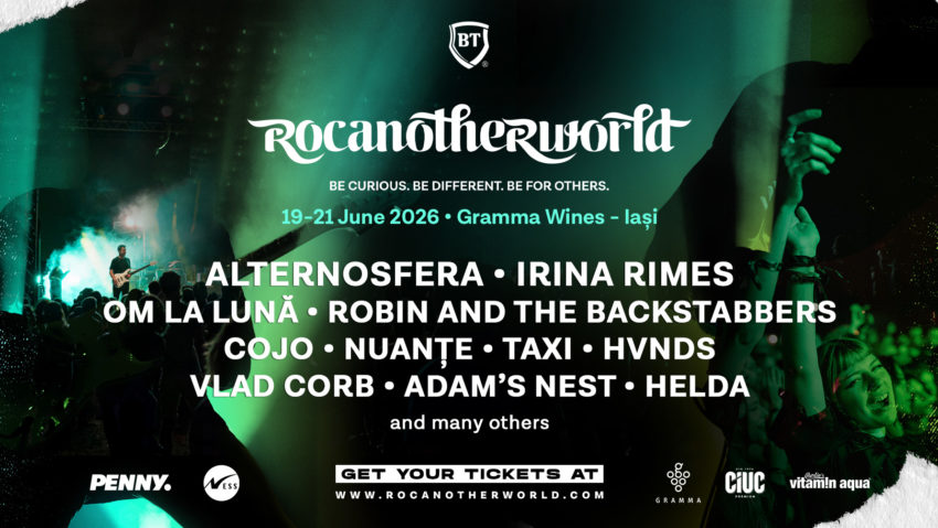 Rocanotherworld 2026: primii artiști confirmați – 19-21 iunie 2026, Gramma Wines, Bârnova – Iași