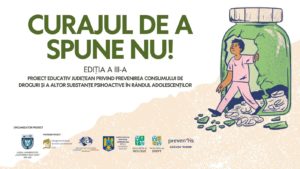 Proiectul județean „Curajul de a spune nu!” este continuat de Liceul Universității „Alexandru Ioan Cuza” din Iași, fiind ajuns la a III-a ediție. Profesorul de biologie Adelin Stanciu, inițiatorul proiectului, cu Mihai Florin Pohoață la ”Pulsul Zilei” – 19.05.2026.