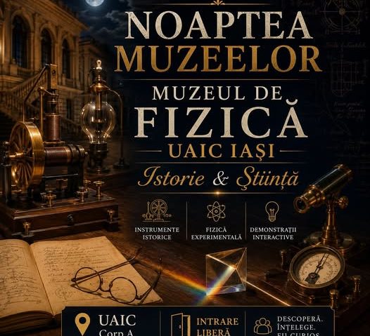 (AUDIO) Iași: Noaptea Muzeelor la Universitatea „Alexandru Ioan Cuza”