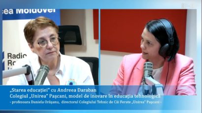#StareaEducației (INTERVIU) Pilotarea planurilor cadru alternative pentru liceu. Daniela Orășanu, directorul Colegiului Tehnic ”Unirea” Pașcani: ”Dacă nu inovăm, riscăm un adevărat malpraxis educațional. Suntem datori să-i pregătim pe copii să folosească instrumentele generației lor, nu pe ale generației noastre.”