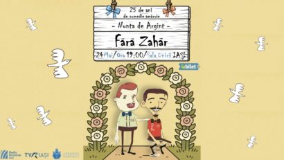 Trupa Fără Zahăr celebrează 25 de ani de comedie amăruie la Sala Unirii (Cinema Victoria).