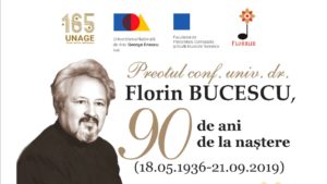 Portretul omagial „Preotul conf. univ. dr. Florin Bucescu – 90 de ani de la naștere – 14-15 mai 2026 – Universitatea Națională de Arte „George Enescu” din Iași