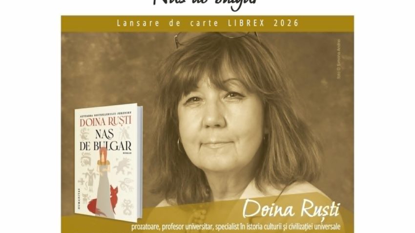 „Nas de bulgar” ajunge la Iași! Scriitoarea Doina Ruști, invitată la Târgul de carte „Librex”