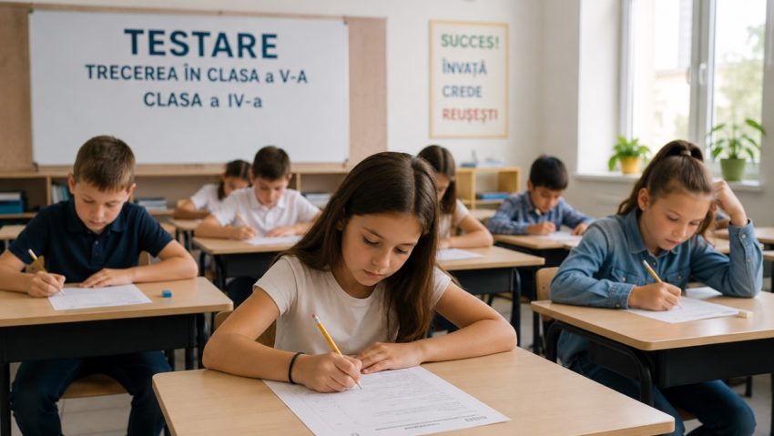 Colegiile de elită din Iași dau startul admiterii pentru clasa a V-a. Peste 1.000 de elevi se luptă pentru un loc la unul dintre cele 4 licee care susțin mâine probele