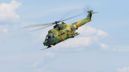 Galaţi: Zboruri cu elicoptere IAR 330 SOCAT şi trageri militare în Poligonul Smârdan