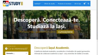 A fost lansată platforma bilingvă „Go Study Iași”, dedicată promovării internaționale a Iașului academic în spațiul germanofon