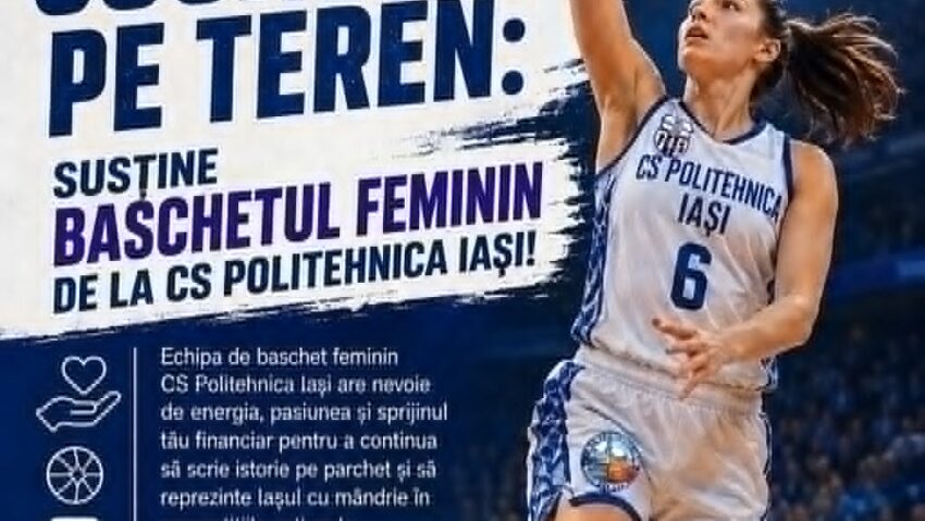 Se caută susținători pentru baschetul feminin ieșean! Cătălin Alexandru, președintele Asociației Suporterilor Iași – SOCIOS ASSI, în matinal cu Adina Șuhan