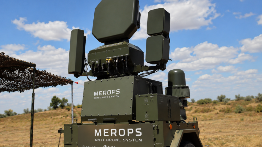 Sistemul anti-dronă Merops a fost integrat în dispozitivul de apărare al Armatei Române