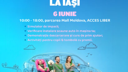 Zilele Siguranței Rutiere la Iași, un eveniment Parentis organizat împreună cu ISU Iași