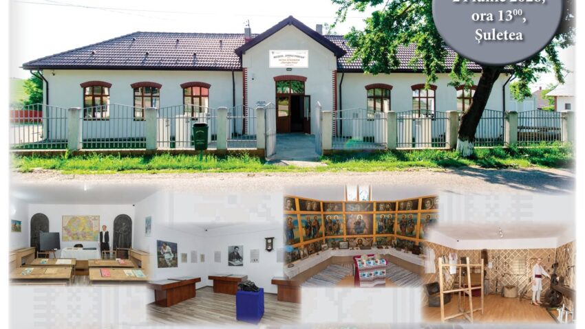 Deschiderea Muzeului Etnografic din comuna Șuletea, județul Vaslui
