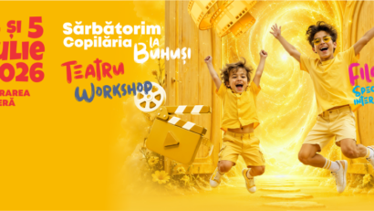 Festivalul CineCopilăria revine la Buhuși cu cea de-a V-a ediție, pe 4 și 5 iulie 2026