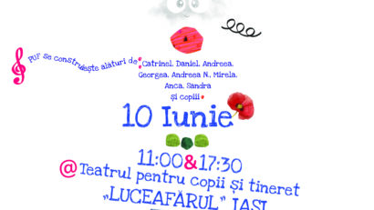 „PUF cel Ghiduș” ajunge la Iași: spectacolul unde imaginația copiilor devine poveste, pe 10 iunie la Teatrul „Luceafărul”