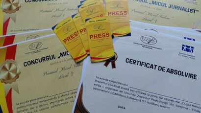 Clubul Micului Jurnalist — ediția a II-a, de marți la Biblioteca Județeană „G.T. Kirileanu” Neamț