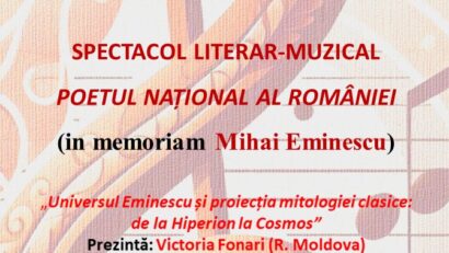 Eveniment omagial Mihai Eminescu la Muzeul Unirii din Iași