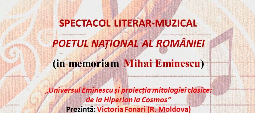 Eveniment omagial Mihai Eminescu la Muzeul Unirii din Iași