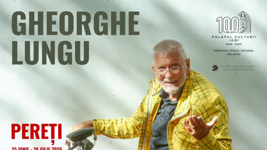 „Pereți” – expoziție semnată de artistul Gheorghe Lungu la Palatul Culturii din Iași