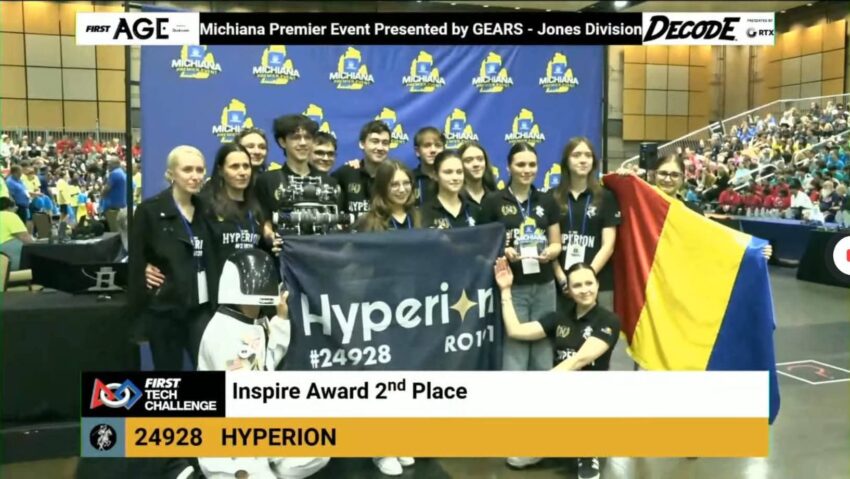 (AUDIO) Hyperion, între cele mai bune echipe din lume: distincție majoră la Michiana Premier Event