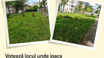 O grădiniță din Iași, într-o competiție națională pentru a obține fonduri necesare realizării unui parc de joacă. Posibilii beneficiari, 300 de copii, au nevoie de voturile comunității