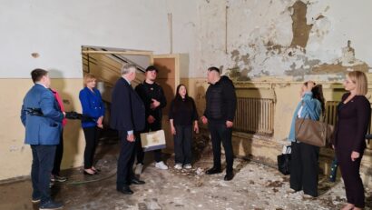 (AUDIO/FOTO) UAIC investește 3,5 milioane de euro în renovarea Sălii de Sport a Facultății de Educație Fizică și Sport