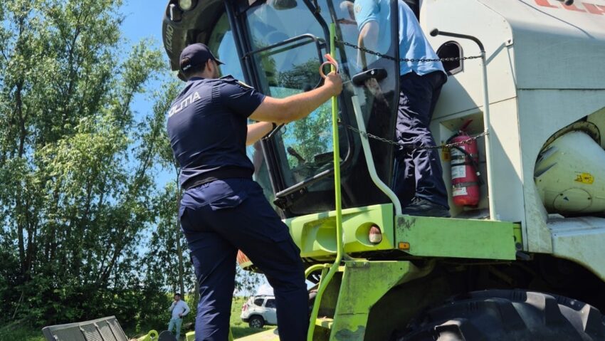 Utilaje agricole de 1,2 milioane de lei, indisponibilizate de polițiștii botoșăneni în cadrul operațiunii Jupiter