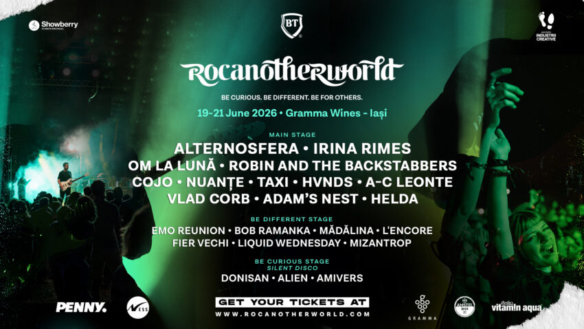 Rocanotherworld 2026: program complet muzică, scene și artiști noi (19 – 20 iunie)