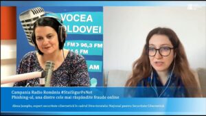 #StareaEducației: Campania #StaiSigurPeNet – Phishingul, una dintre cele mai răspândite fraude online. Alexa Josephs, expert DNSC: ”Phishingul nu exploatează doar tehnologia, ci și emoțiile oamenilor.”