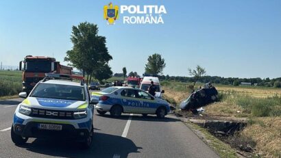 Vrancea: Un şofer a murit într-un accident produs pe DN 2 – E85, în afara municipiului Adjud