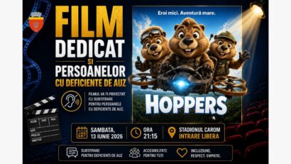 Cinema în aer liber la Onești: proiecții accesibile și pentru persoanele cu deficiențe de auz