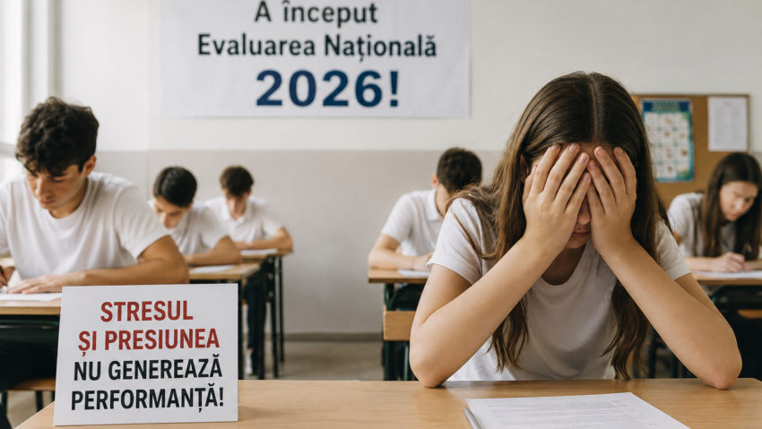 Cum gestionăm emoțiile în perioada Evaluării Naționale. Psihologul Ana-Maria Waszkiewicz-Filioreanu în direct la Radio Iași